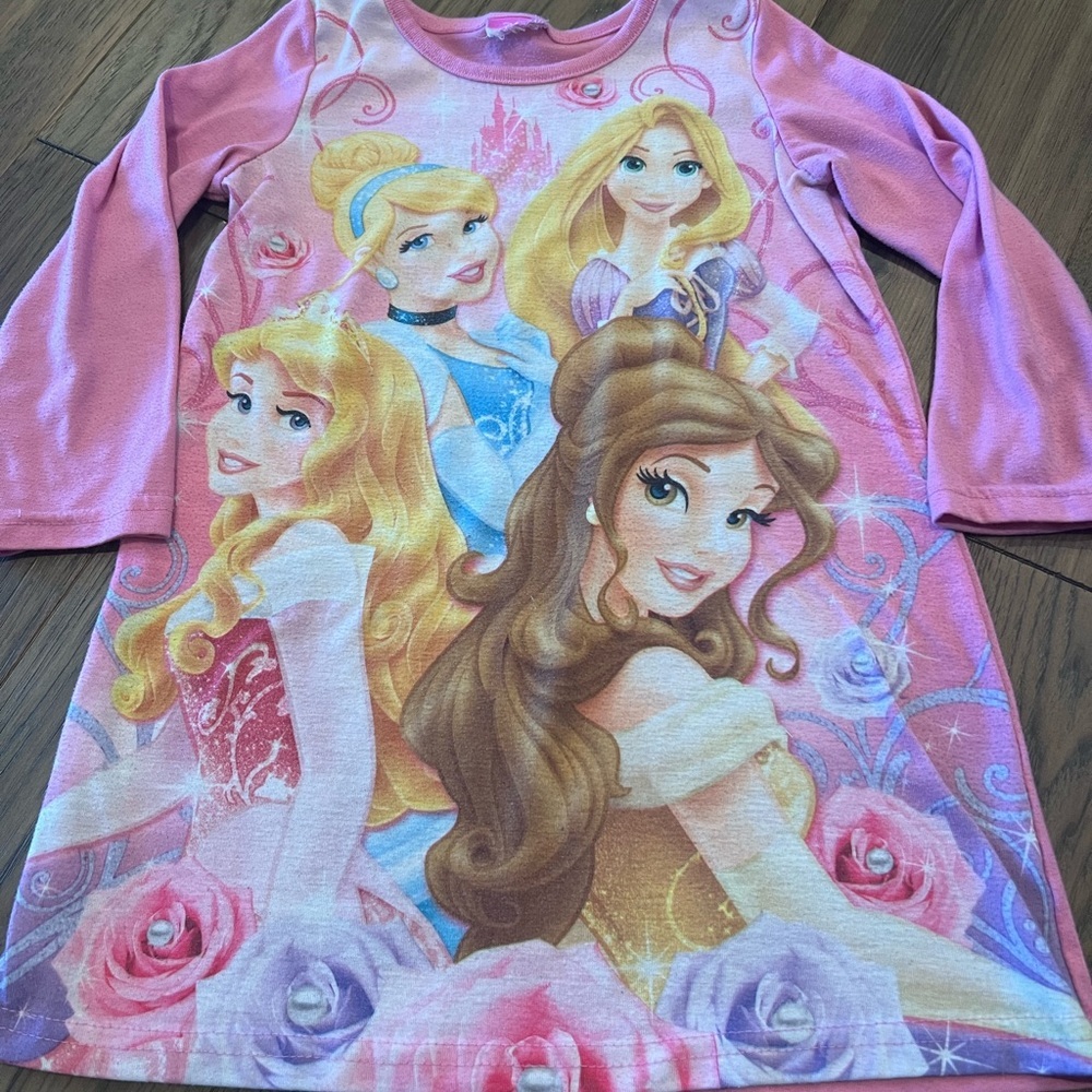 Disney Princess Pink Nightgown for Kids